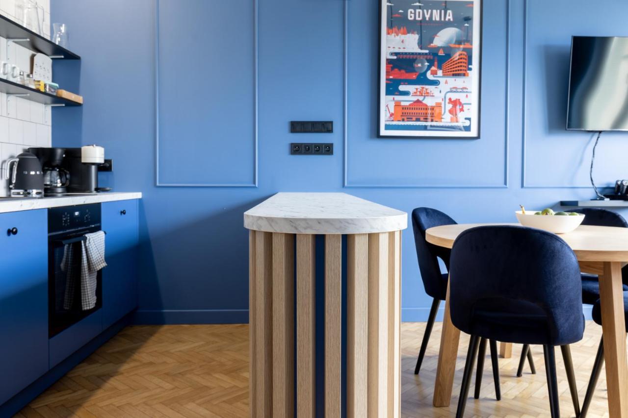 Blue Door Apartment, Swietojanska, Srodmiescie Гдиня Екстериор снимка